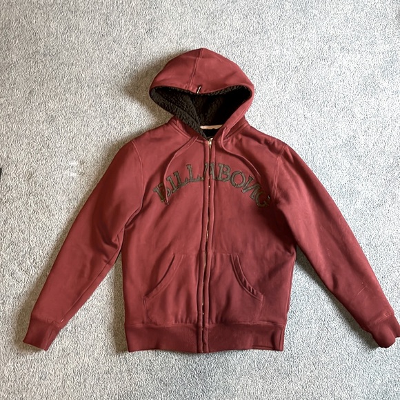 Billabong Other - Billabong Fleece Lined Zip-Up Sweatshirt (USED)